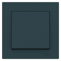 Выключатель 1-клавишный сх.1 10AX в сборе Schneider Electric AtlasDesign Изумруд