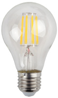 Лампа светодиодная филаментная грушевидная E27 170-265В 9Вт 4000К ЭРА