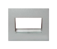 Накладка розетки RJ45 Legrand Galea Life Алюминий