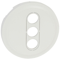 Накладка розетки аудио/видео RCA тройной Legrand Celiane Белый