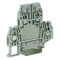 DBC.2/L/GR, двухуровневый зажим с интегрированным эл.компонентами DKC