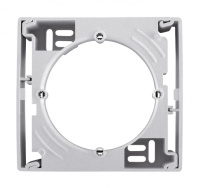 Коробка наружного монтажа одиночная Schneider Electric Sedna Алюминий