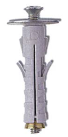 Винт с дюбелем M8 M4x50 In-Liner Серый DKC