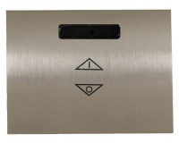Накладка светорегулятора клавишного с ИК приемником ABB NIE Olas Полированная сталь
