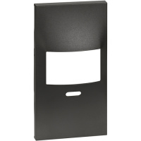 Черный Лицевая панель для датчика движения 2 мод Bticino LivingNow