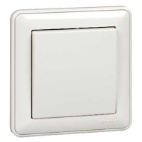 W59 1-клавишный Выключатель, 10АХ, в сборе, белый Schneider Electric