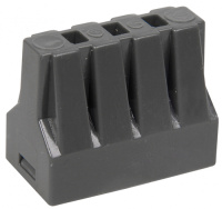 Клемма с пастой, 8 контактов, 0.08-4мм2 серый IEK СМК 773-308