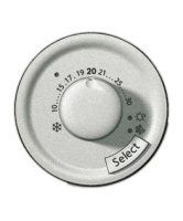 Накладка термостата с датчиком для теплого пола Legrand Celiane Титан