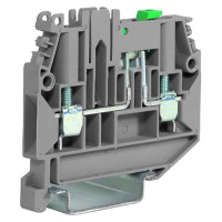 CBS.4/GR Клемма с ножевым размыкателем. 4 кв.мм., 1 уровень, винт DKC