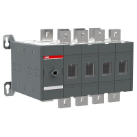 Реверсивный рубильник OT1250E04C до 1250А 4-полюсный (без ручки управления) ABB