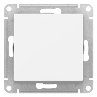 Переключатель 1-клавишный IP44 сх.6 10AX механизм Schneider Electric AtlasDesign AQUA Белый