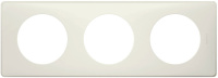 Рамка 3-постовая 2+2+2 мод Legrand Celiane Белая перкаль