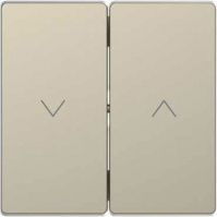 Клавиша 2-ая для управления приводами жалюзи/рольставней Merten D-Life Сахара