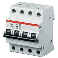 Автоматический выключатель 4P 25A (C) 25kA ABB S204P