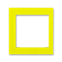 Накладка на рамку 55х55 внешняя жёлтый ABB Levit