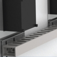 Комплект держателей перфокороба для отверстия 22мм упак 50шт Серый DKC