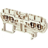 Клемма D1,5/4.4L пруж. 1.5мм.кв. серая ABB