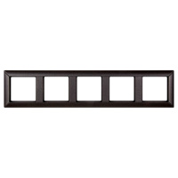 Рамка 5-постовая Jung Eco Profi Антрацит