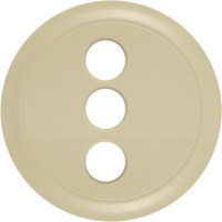 Накладка розетки аудио/видео RCA тройной Legrand Celiane Слоновая кость