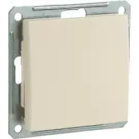Переключатель 1-клавишный (схема 6) 16A Wessen 59 Слоновая кость