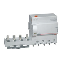 Дифференциальный блок DX3 - тип AC - 30 мА - 4П - 400 В~ - 125 А - 6 модуля Legrand