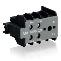Контакт дополнительный фронтальный для миниконтактров B6, B7 ABB CAF6-02E