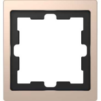 Рамка 1-постовая Merten D-Life Шампань
