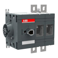 Рубильник OT400ES02 с боковым упр. (рукоятка в комплект не входит) ABB