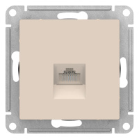 Розетка компьютерная RJ45 механизм Schneider Electric AtlasDesign Бежевый