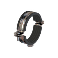 Хомут для средних нагрузок 2", c изоляцией DKC