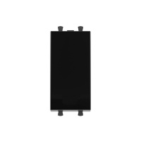 Выключатель модульный, "Avanti", "Черный квадрат", 1 модуль DKC