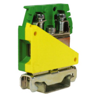 TE.16/O, зажим для заземления желт.зелен 16 кв.мм DKC