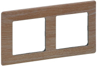 Рамка 2-постовая Legrand Valena Life Светлое дерево