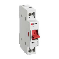 Трехпозиционный переключатель 1P 16A EKF PROxima