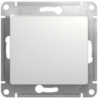 Переключатель перекрестный (схема 7) 10AX механизм Systeme Electric Glossa Белый