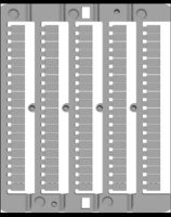"""CNU/8/51 символ """"V2"""", горизонтальная ориентация""" DKC