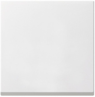 Накладка светорегулятора кнопочного Gira System-55 E22 System 2000 Белый глянец