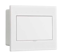 DEKraft Корпус пласт. встраиваемый бел. дв. 1 ряд 9 мод. IP41 ЩРВ-П