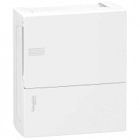 Бокс навесной с белой дверцей 196х228х101.5мм, 1ряд/8мод, IP40 Schneider Electric Mini Pragma Бокс навесной с белой дверцей 196х228х101.5мм, 1ряд/8мод, IP40 Schneider Electric Mini Pragma