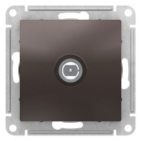 Розетка TV одиночная Schneider Electric AtlasDesign Мокко