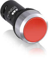 Кнопка CP2-30R-10 красная с фиксацией 1HO ABB