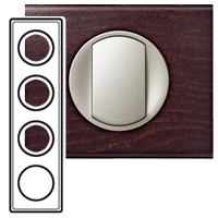 Рамка 4-постовая 2+2+2+2 мод Legrand Celiane Венге