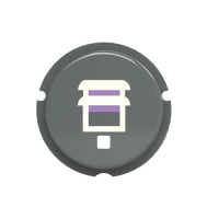 Кнопка жалюзи free@home, серый ABB Zenit SBB-N2GR