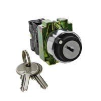 Переключатель 3P с замком возвратный 2NO EKF PROxima BG73