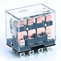 Реле промежуточное 4 конт. с LED инд. 10А 12В DC DEKraft ПР-102