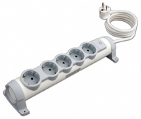 Удлинитель 5 розеток с заземлением с кабелем длиной 3 м Legrand Комфорт