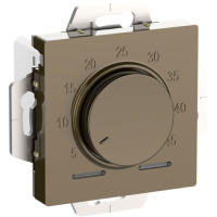 Термостат электронный теплого пола с датчиком от +5 до +45°C 10A Schneider Electric AtlasDesign Шампань