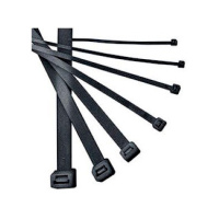 Хомут 8.8х800мм нейлон черный IEK UHH