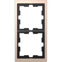 Рамка 2-постовая Merten D-Life Шампань