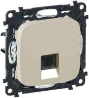 Розетка телефонная 1-ая RJ11 Legrand Valena Allure Слоновая кость